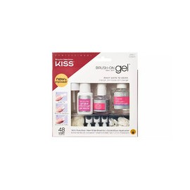 Brush-On Gel Nail Kit -...