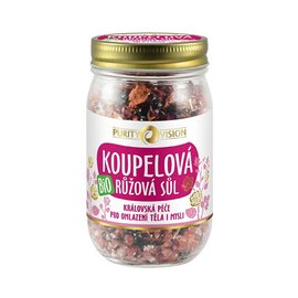 Bio Růžová koupelová sul