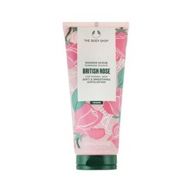 British Rose Shower Scrub -...