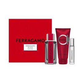 Ferragamo Red Leather...