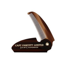 Folding comb for mustache...